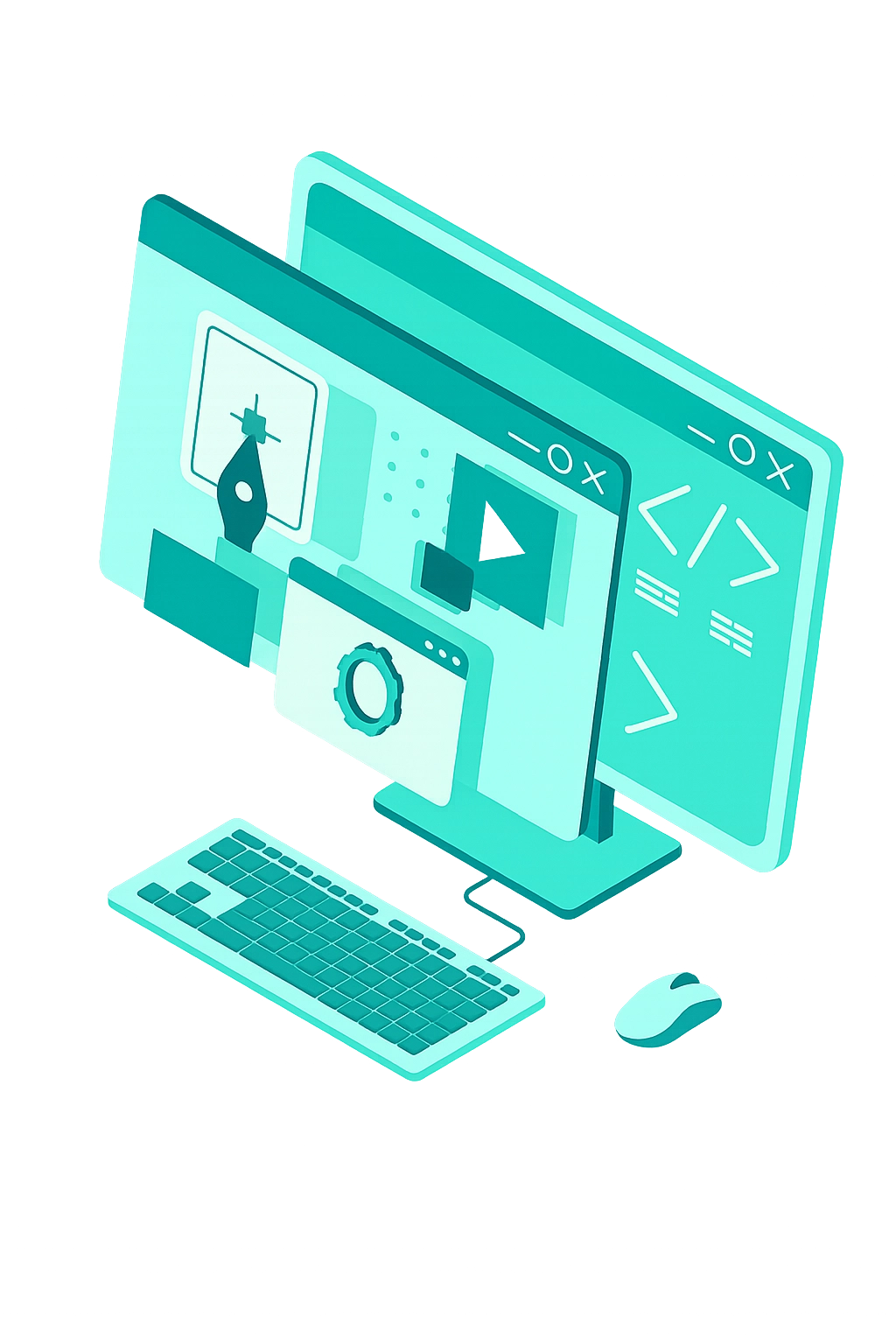 UI/UX Design Illustration